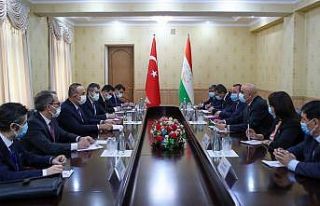 Çavuşoğlu, Tacikistan Temsilciler Meclisi Başkanı...
