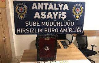 Çelik kasa hırsızı tutuklandı