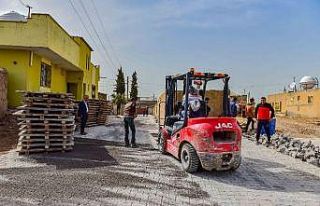 Ceylanpınar kırsalı çamur ve tozdan arındırılıyor