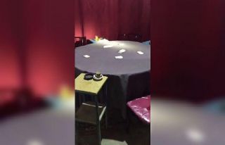 Cezaevinden izinli çıktı, kumar oynatırken yakalandı