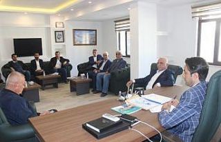 Cizre TSO Başkanı Sevinç, muhtarlarla bir araya...