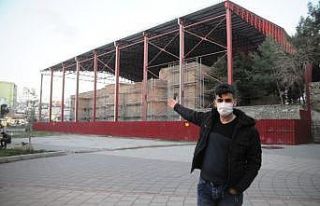 Cizreliler tarihi Kırmızı Medrese’deki restorasyon...
