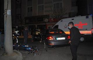 Çorlu’da trafik kazası: 2 yaralı