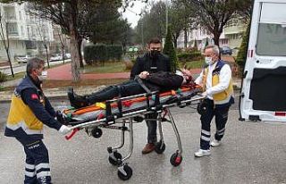 Çorum’da iki otomobil çarpıştı: 2 yaralı