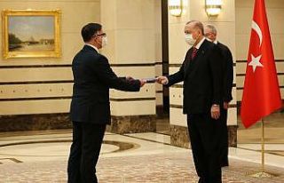 Cumhurbaşkanı Erdoğan, Romanya Büyükelçisini...