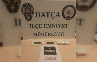 Datça’da uyuşturucu operasyonu