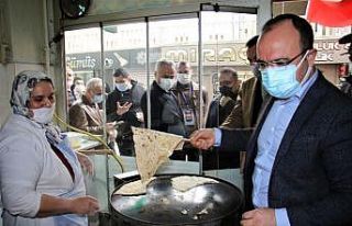 Denetime çıkan Vali, hem çay borçlarını ödedi,...