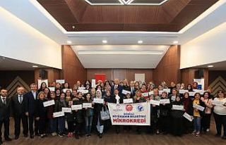 Denizli Büyükşehir kadınlara umut olmaya devam...