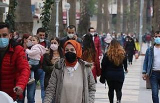 Denizli’de sosyal mesafe unutuldu