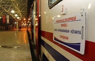 Denizli’de tren seferleri bir yıl aradan sonra...