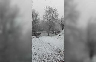 Denizli’ye Mart ayında kar sürprizi