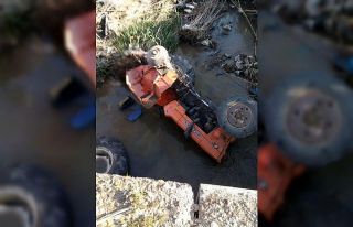 Dereye uçan traktörün 17 yaşındaki sürücüsü...