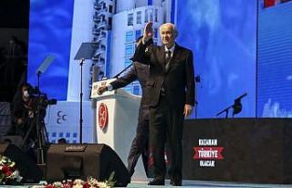 Devlet Bahçeli tek aday olarak girdiği 13. Olağan...