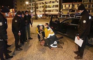 Direksiyon başında kalp krizi geçiren sürücü...