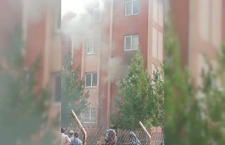 Diyarbakır’da dehşet anları: Evde çıkan yangında...