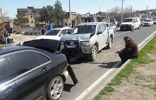 Diyarbakır’da trafik kazası: 1 yaralı