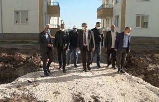 Diyarbakır’da yeni afet konutlarına içme suyu...