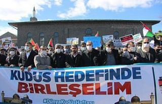Diyarbakır’daki STK’lar Kudüs’e destek için...