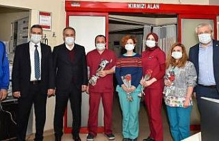 Doktorlara bayram ziyareti