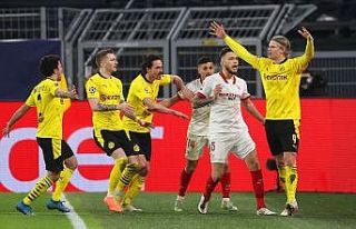 Dortmund Şampiyonlar Ligi’nde çeyrek finalde