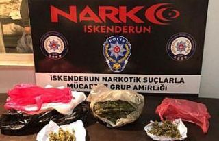 Dörtyol’da uyuşturucu operasyonu: 2 gözaltı