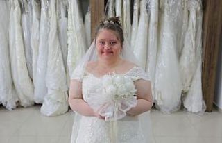 Down Sendromlu Ceren’in gelinlik hayali gerçek...