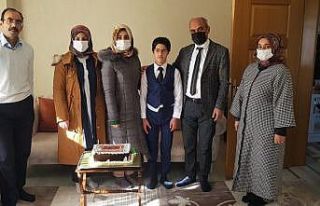 Down sendromlu Muhammed’e doğum günü sürprizi