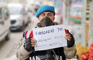 Down’lu Komando Kemal’den Covid-19 ile mücadeleye...