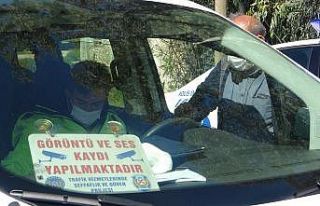 Drone destekli uygulamada sürücülere ceza yağdı