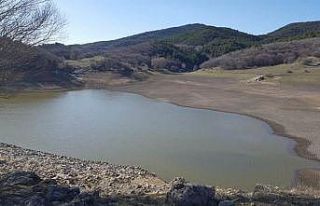 Dumlupınar Göleti’nde su seviyesi alarm veriyor