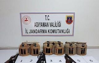 Durdurulan araçta 7 keklik ele geçirildi