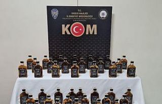 Düzce’de kaçak alkol operasyonu