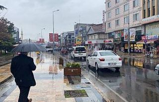 Düzce’ye 26 saatte 140 kilogram yağış düştü