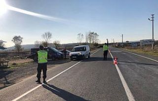 Edirne’de jandarma denetimleri aralıksız sürüyor