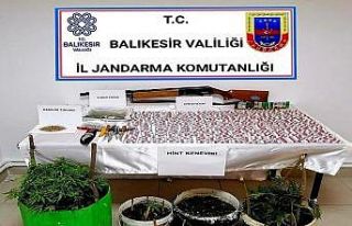 Edremit’te uyuşturucu operasyonu: 9 gözaltı