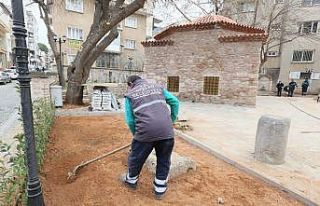 Efeler’de tarihi yapılarda çevre düzenlemesi...