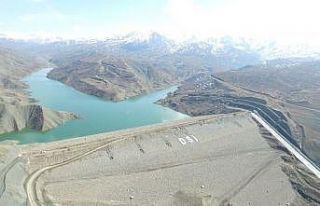 Elazığ Kanatlı Barajı’nda su seviyesi bin 286...