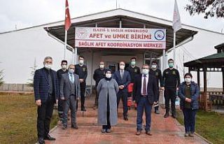 Elazığ’da Sağlık Afet Koordinasyon Merkezi hizmete...