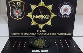 Elazığ’da uyuşturucu taciri 3 şüpheli tutuklandı