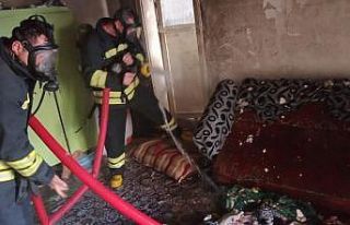 Elektrik kontağından çıkan yangında 1 kişi öldü