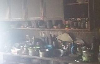 Emet’te korkutan yangın