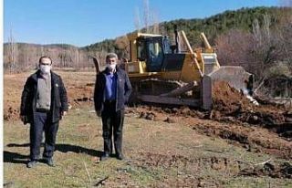 Emet’te mera temizleme ve tesviye çalışmaları