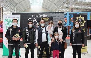 "En İyi Narkotik Polisi Anne" projesi kapsamında...