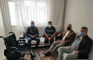 Engelli vatandaşın feryadına Başkan Bilgin yetişti
