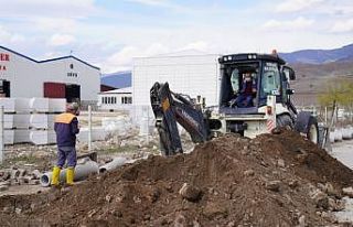 Erbaa Belediyesi Organize Sanayi Bölgesinde altyapı...