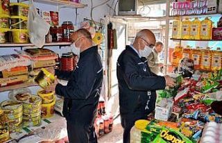 Ergani’de zabıta ekiplerinden gıda denetimi