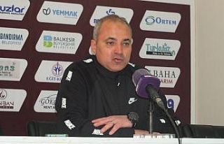 Erkan Sözeri: "Futbolcularımız bugün güzel...