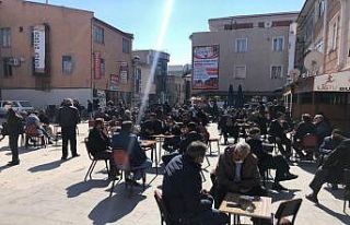 Erzincan’da çay ocaklarında yoğunluk