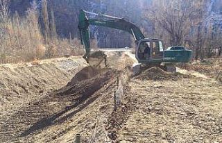 Erzurum ilçelerinde dere tanzimi ve sedde yapım...