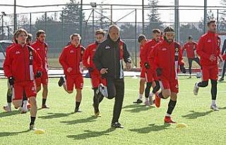 Eskişehirspor Keçiörengücü maçı hazırlıklarını...